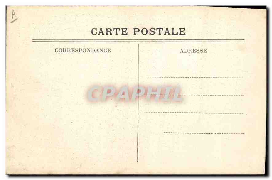 CPA Nimes La Porte de France  — Verso
