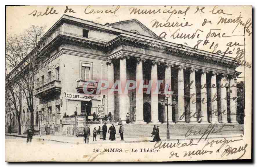 Nîmes — Le Théâtre — Salle du Conseil Municipal
