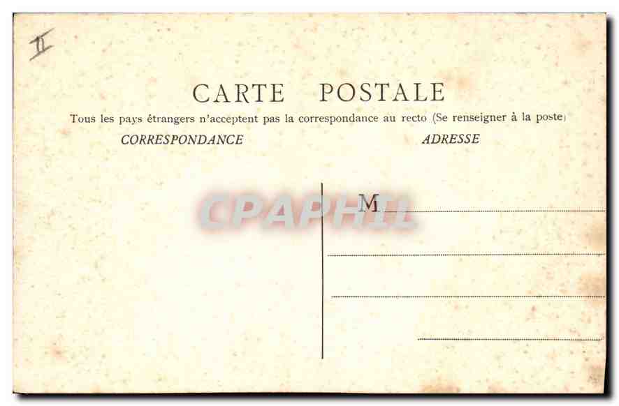 CPA Nimes Maison Carree  — Rückseite
