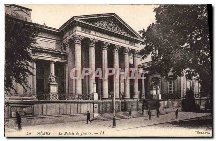 CPA Nimes Le Palais de Justice 