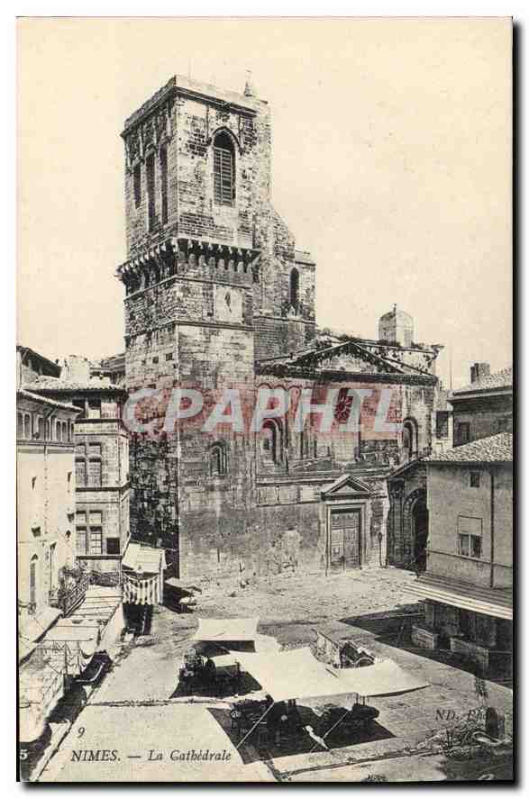Nîmes — La Cathédrale — CPAPHIL