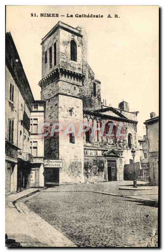 Nîmes — La Cathédrale A.R. — Éditeur A. R. (n°21)