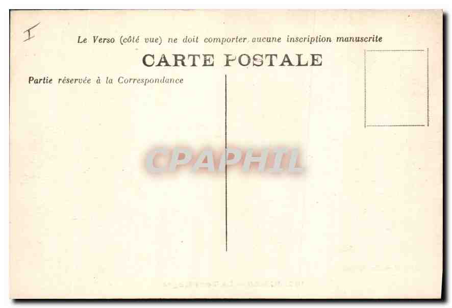 CPA Nimes la Tour Magne  — Rückseite