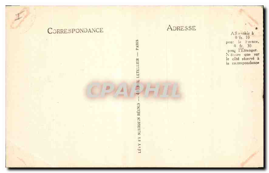 Lille - La Porte de Paris — éditeur Lévy et Nulzéden Rélin3, n°34 — Verso