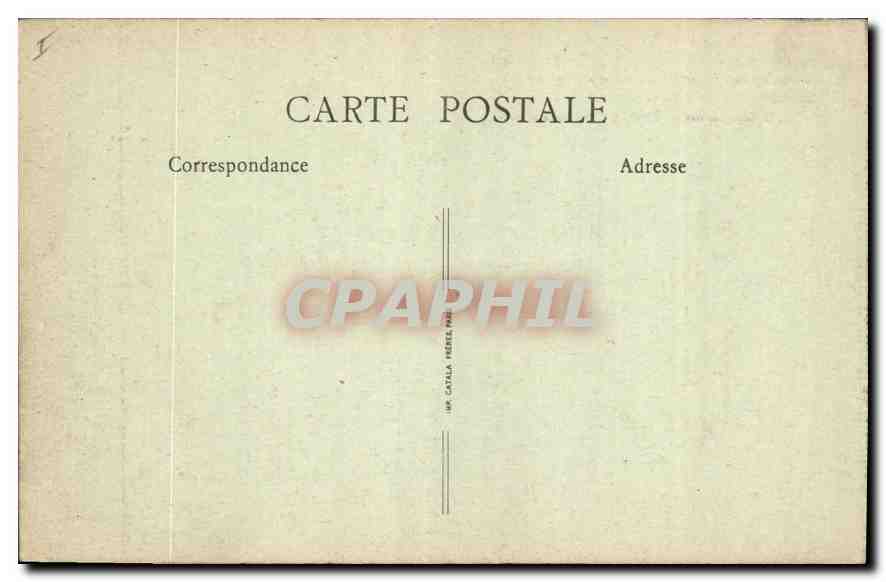 CPA La Savoie Chambery la Cathedrale XIV siecle  — Rückseite