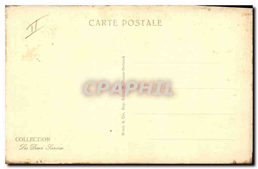 CPA Aix les Bains le Solarium  — Verso