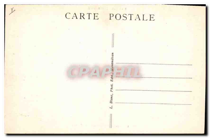 CPA Savoie Tourisme Aix les Bains Villa des Fleurs  — Verso