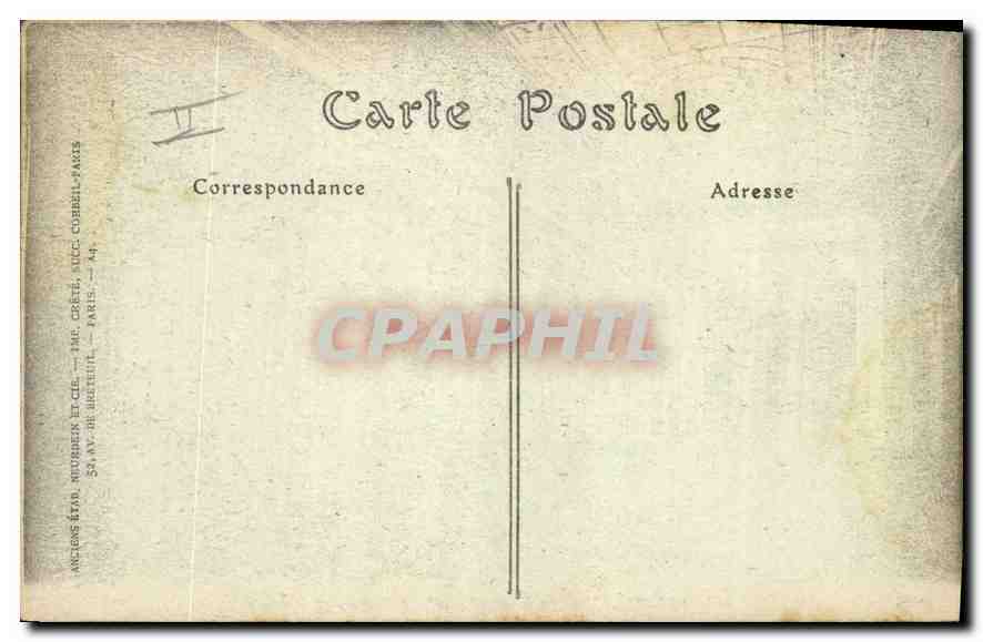 CPA Aix les Bains le Grand Cercle la Galerie et le Foyer  — Rückseite