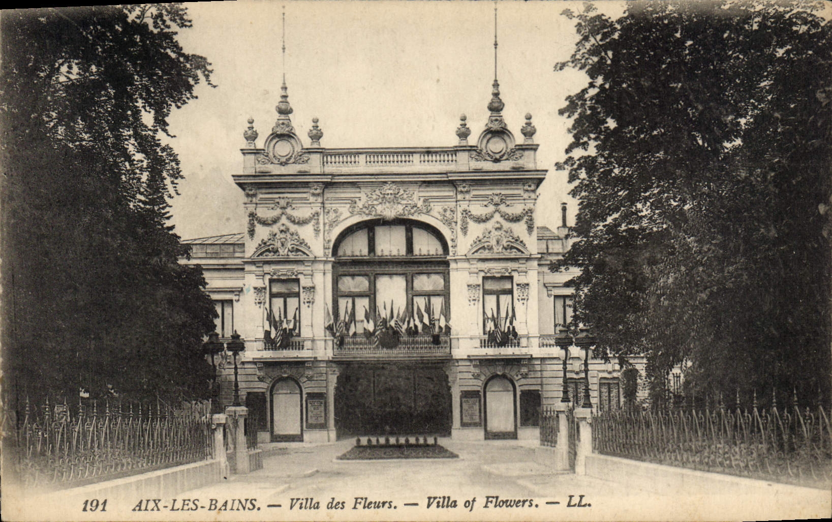 CPA Aix les Bains Villa des Fleurs 