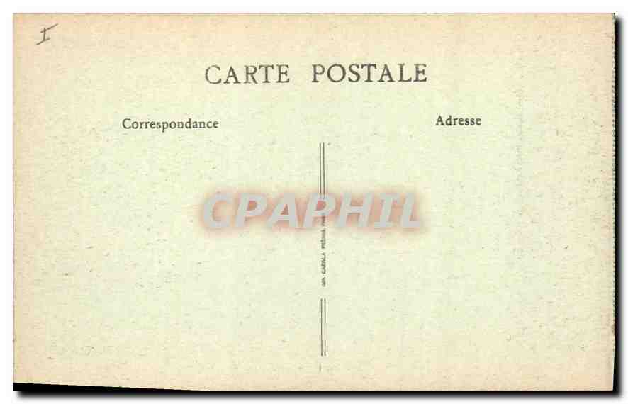 CPA Aix les Bains le Jardin Public  — Rückseite