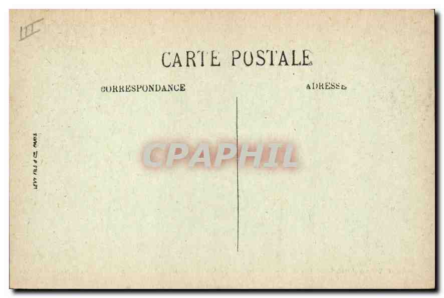 CPA Aix les Bains Lac du Bourget et le Colombier Attelage Cheval — Rückseite