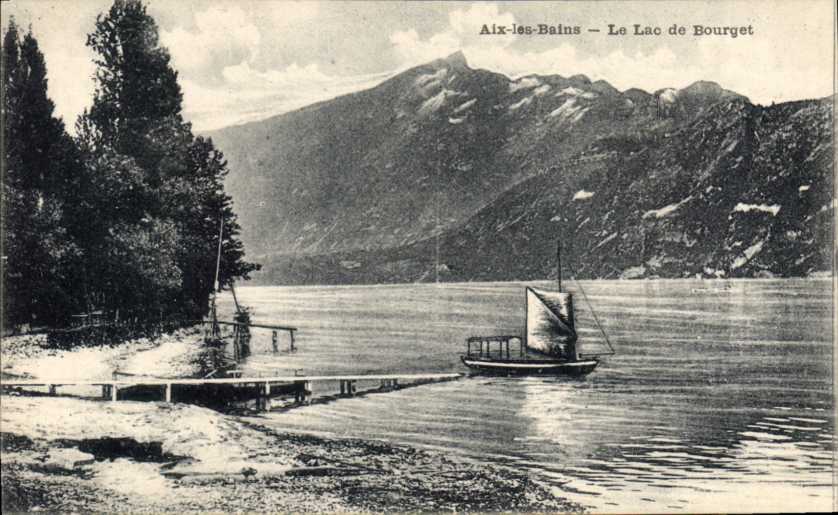 CPA Aix les Bains le Lac de Bourget 