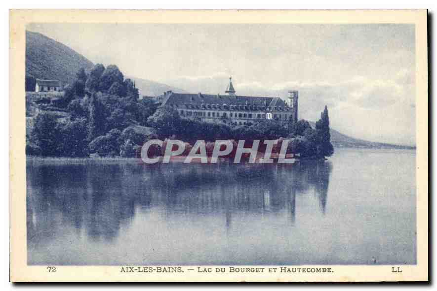 CPA Aix les Bains Lac du Bourget et Hautecombe 