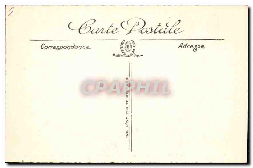 CPA Aix les Bains Lac du Bourget et Hautecombe  — Rückseite