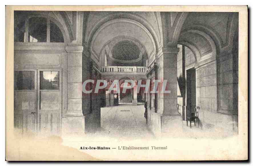 CPA Aix les Bains l'Etablissement Thermal 