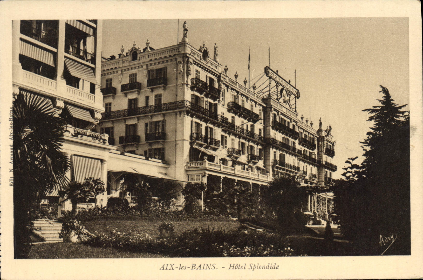 CPA Aix les Bains hotel Splendide 