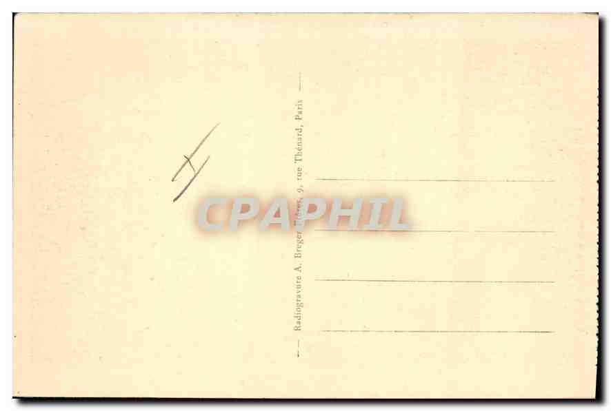 CPA Aix les Bains hotel Splendide  — Verso