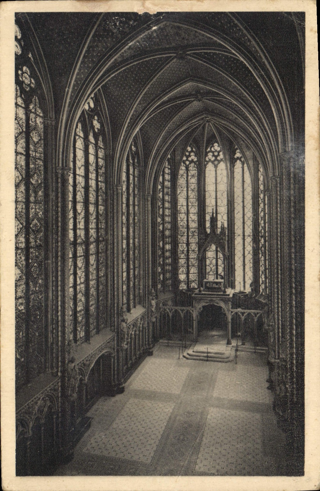 CPA Paris la Sainte Chapelle Chapelle Haute la Nef 