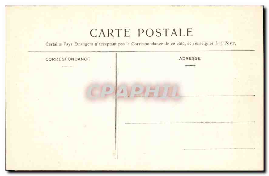 CPA Paris Eglise Saint Merri Autel de la Vierge Bleue  — Rückseite