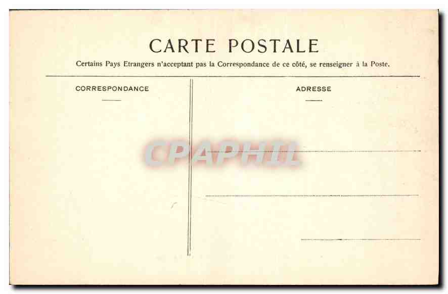 CPA Paris Eglise Saint Merri la Crypte  — Verso