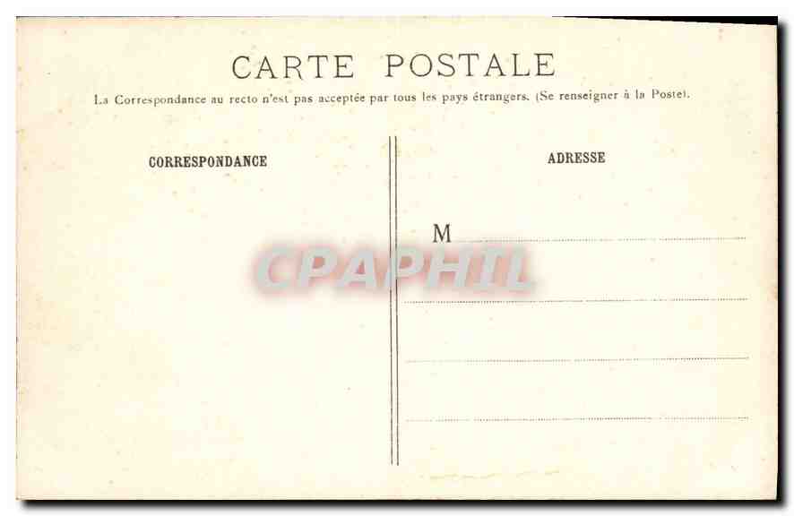 CPA Bois de Vincennes les Quinconces Endroit ou l'anarchiste Stryga s'est tue en transportant une bo — Rückseite