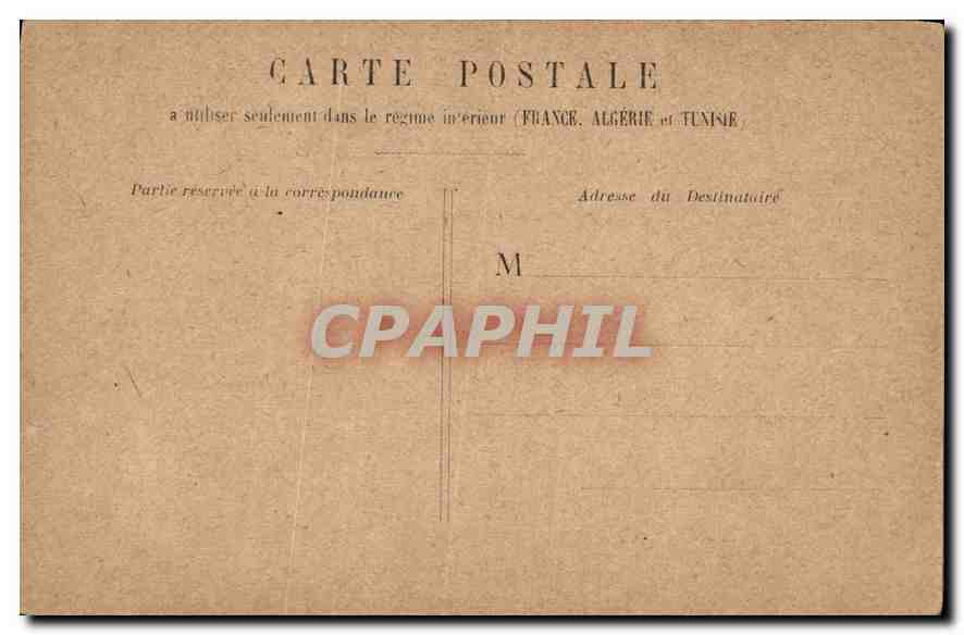 CPA Paris Place de la Concorde  — Rückseite