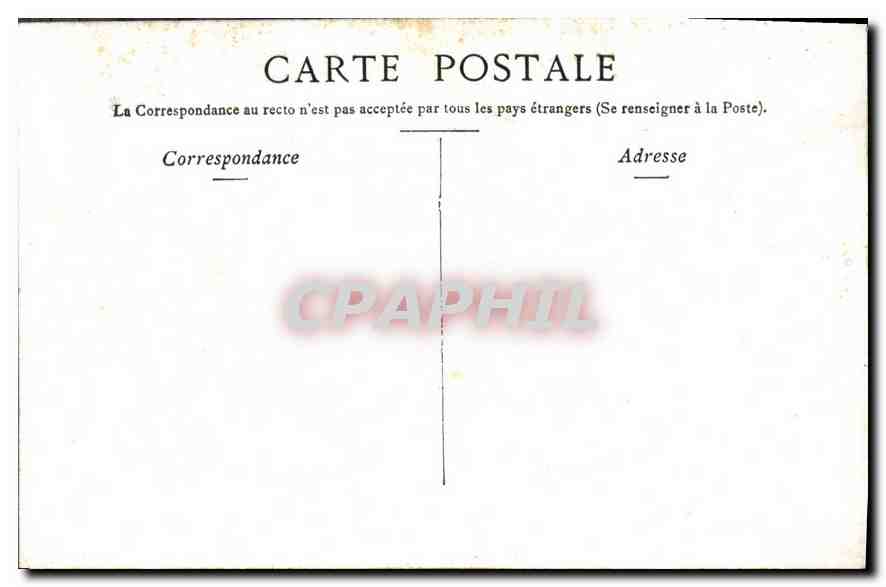 CPA Paris la Trinite  — Rückseite