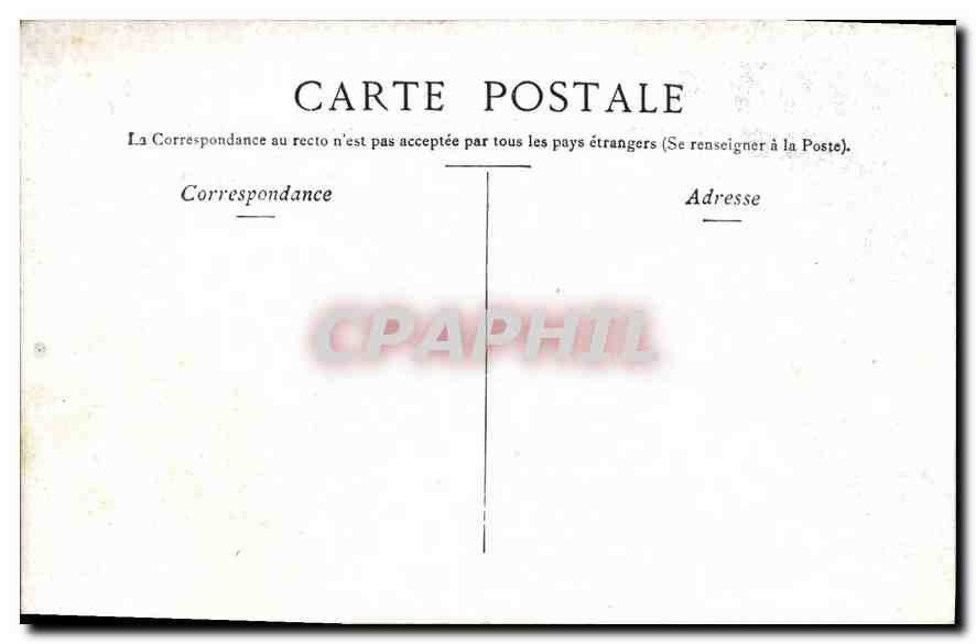CPA Paris le Pont d'Arcole et l'hotel de Ville  — Rückseite