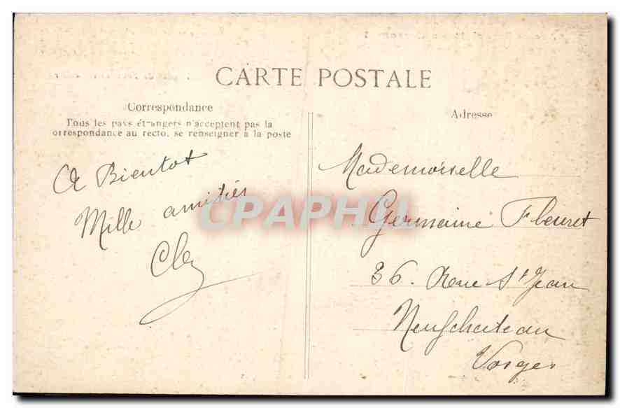 CPA Paris Arc de Triomphe du Carrousel Commence en 1806 Imitation de l'arc de Septime Severe de Rome — Rückseite