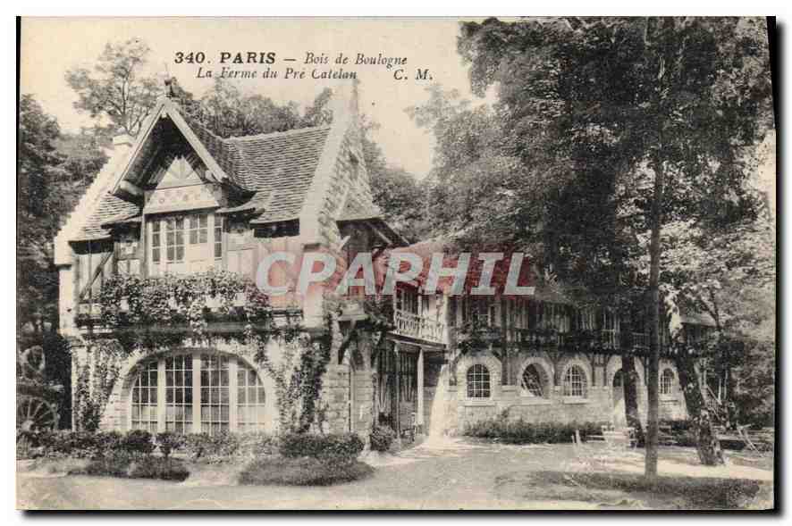 CPA Paris Bois de Boulogne la Ferme du Pre Catelan 