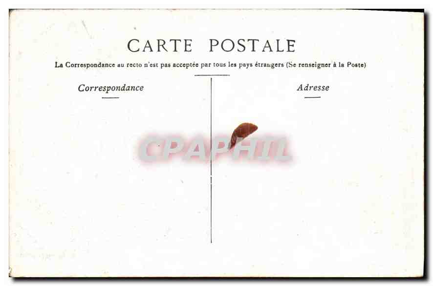 CPA Paris Notre Dame  — Verso
