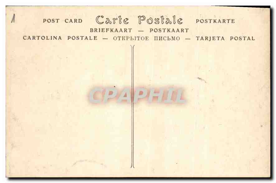 CPA Paris Parc des Buttes Chaumont Passerelle  — Rückseite