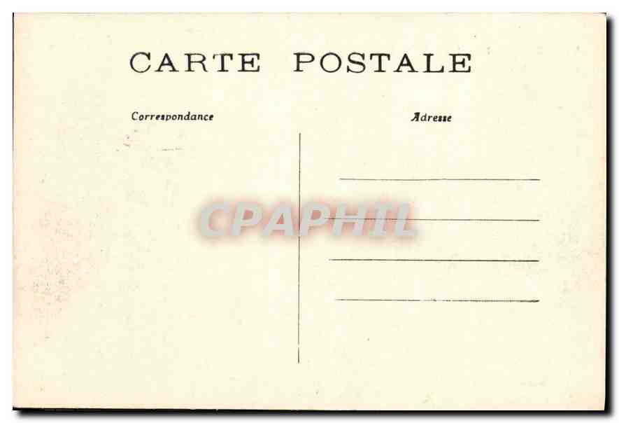 CPA Paris la place de la Bastille  — Rückseite