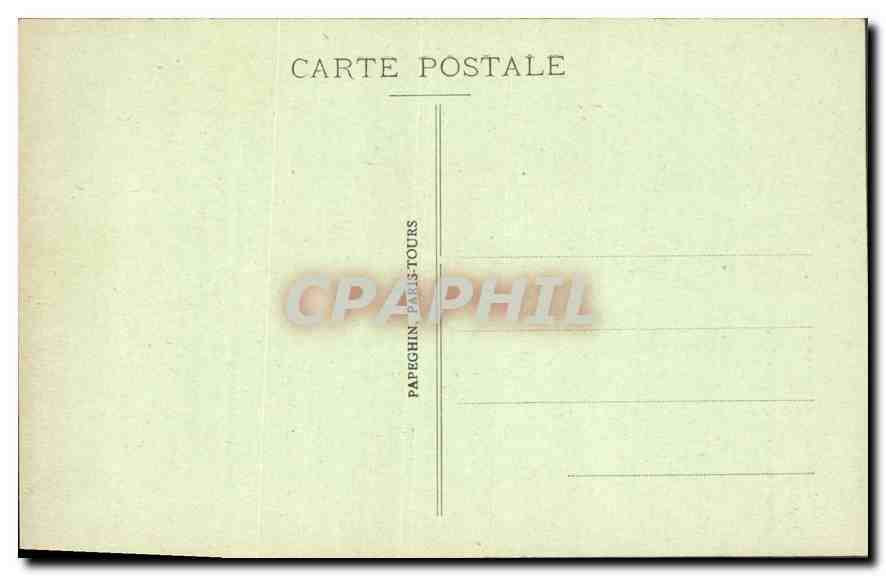 CPA Paris l'Obelisque de Louqsor Place de la Concorde  — Rückseite