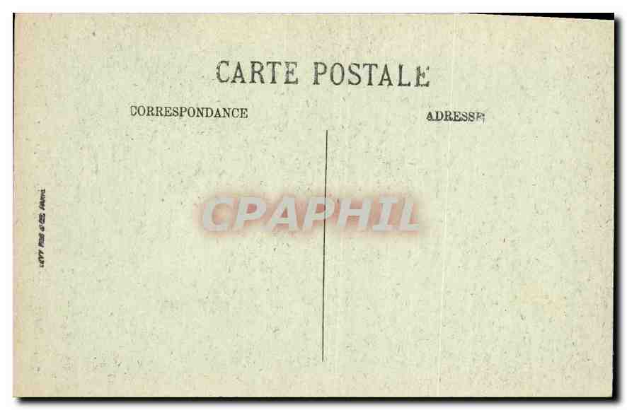 CPA Paris l'eglise Saint Sulpice  — Rückseite