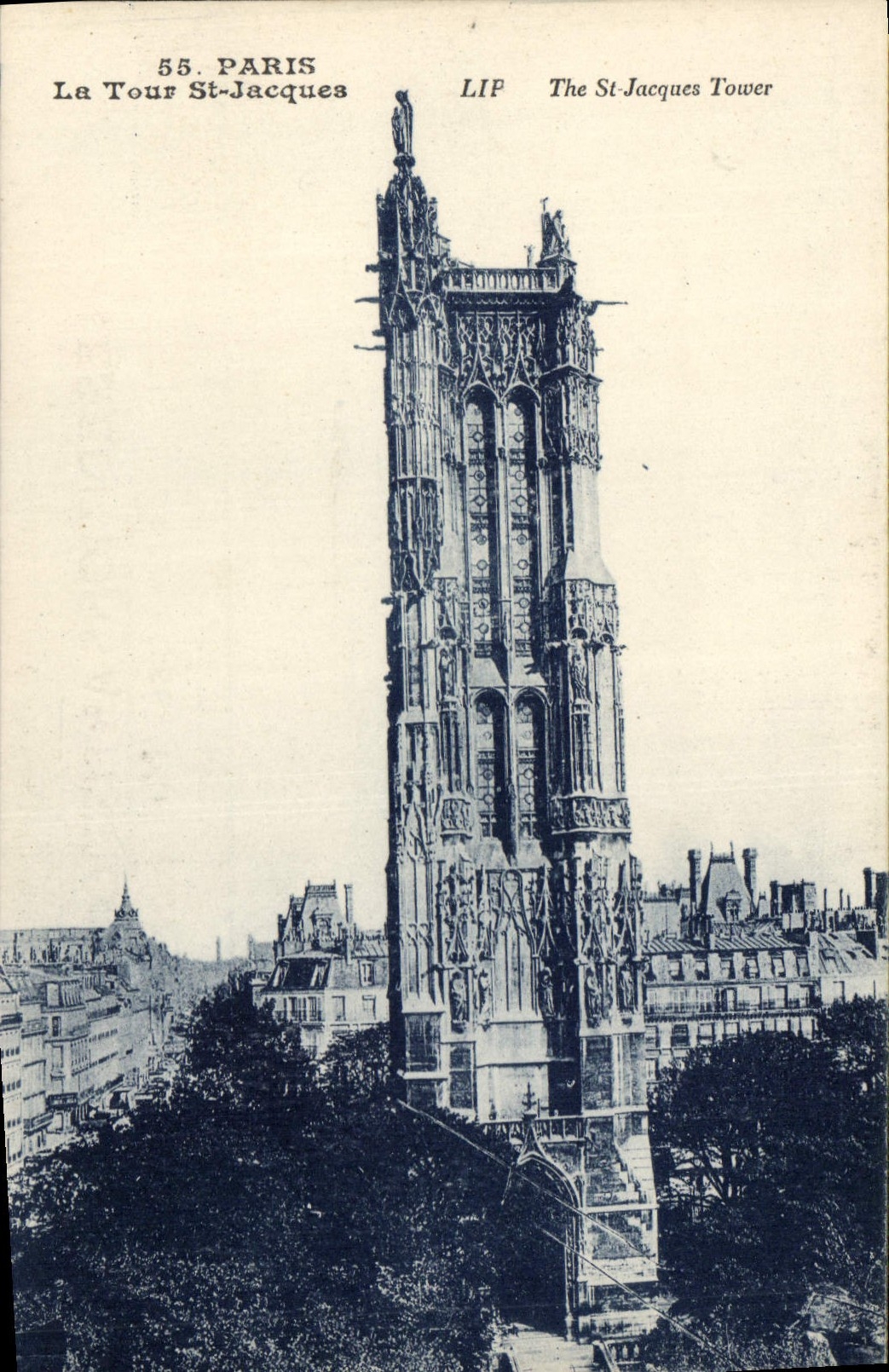 CPA Paris La Tour St Jacques 