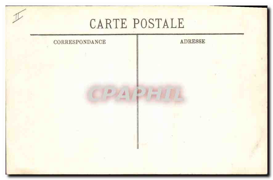 CPA Paris la place de la Bastille  — Rückseite
