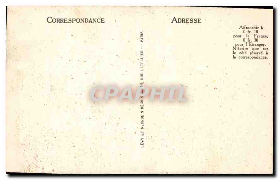 CPA Paris Tombeau de l'Empereur au Invalides  — Rückseite