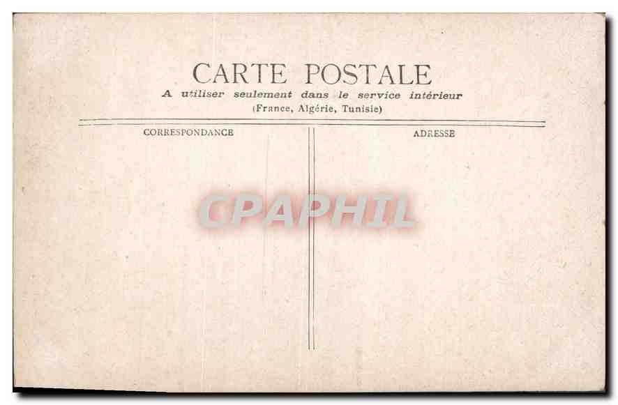 CPA Paris Place de la Bastille  — Rückseite