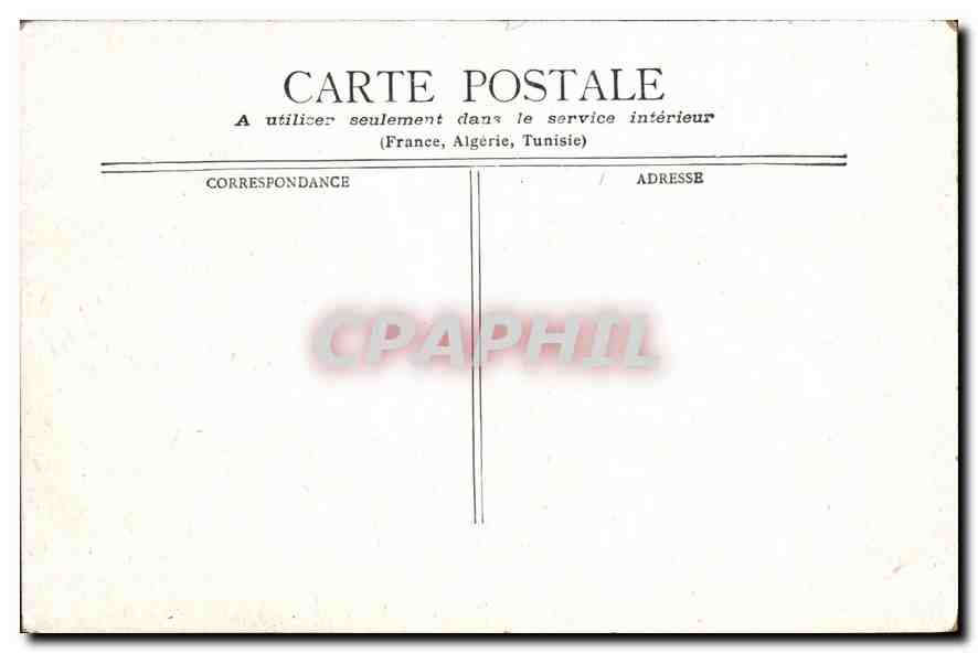 CPA Paris Abside de Notre Dame  — Verso
