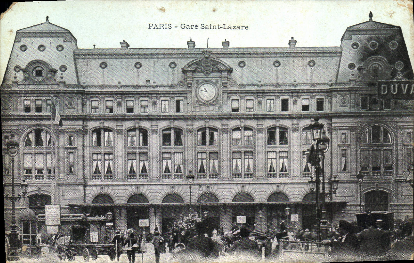 CPA Paris Gare Saint Lazare 