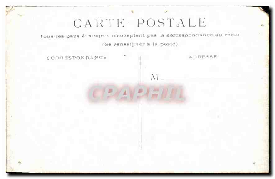CPA Paris Gare Saint Lazare  — Rückseite