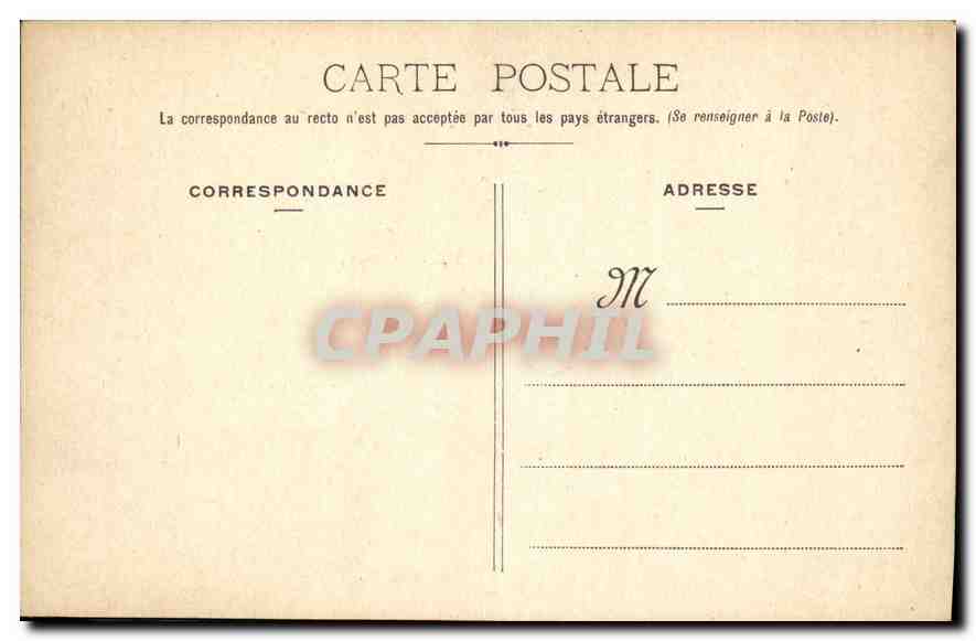 CPA Paris le Foyer de l'Opera  — Rückseite