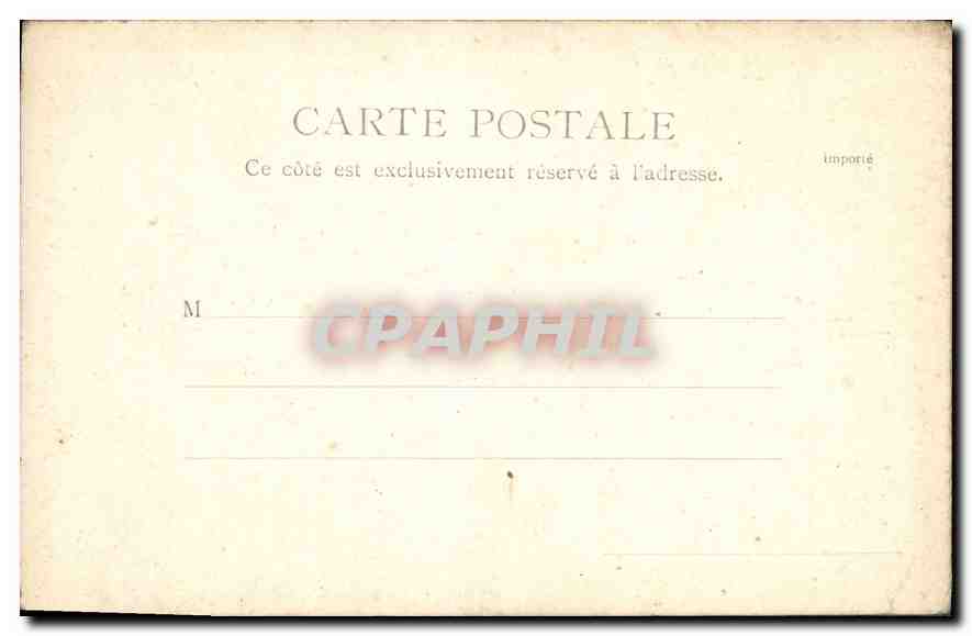 CPA Exposition Universelle Paris 1900 Horloge d'Art du Musee Junghans Schramberg  — Rückseite
