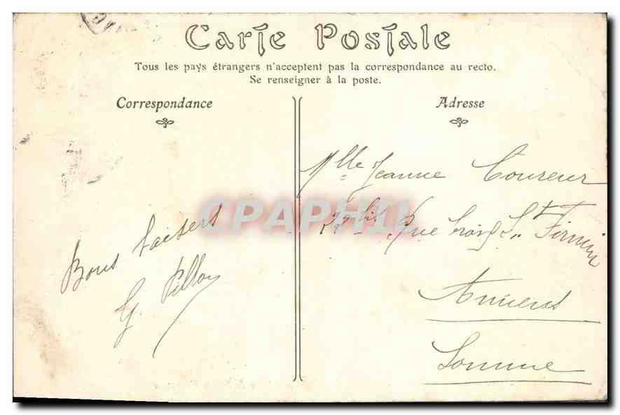 CPA Paris Eglise Saint Etienne du Mont le Jube et la Chasse de Sainte Genevieve  — Verso