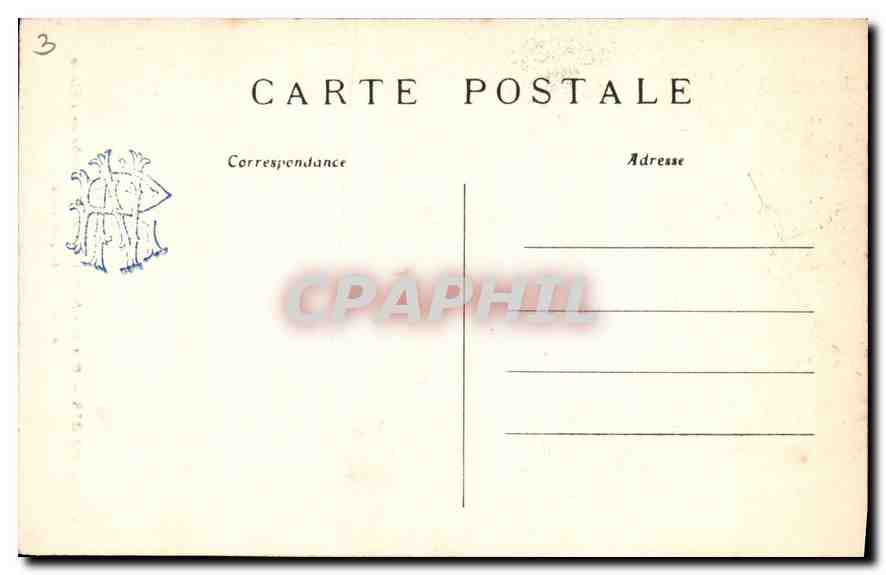 CPA Paris Bas Reliefs de l'Arc de Triomphe de l'Etoile la Paix Par Etex  — Rückseite