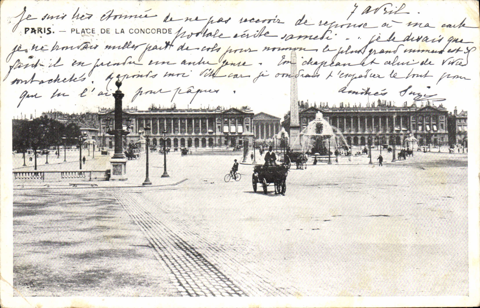CPA Paris Place de la Concorde 