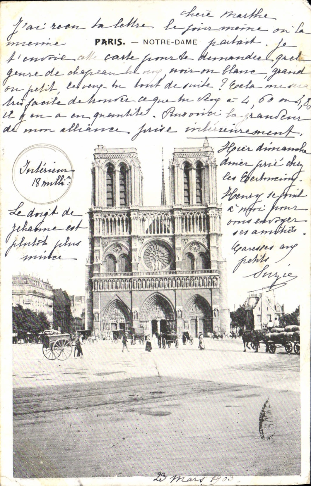 CPA Paris Notre Dame 