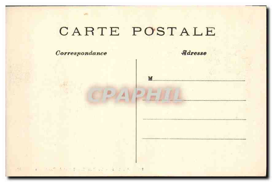 CPA Paris la Rue Soufflot et le Pantheon  — Rückseite