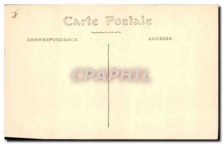 CPA Paris Arc de Triomphe du Carrousel et le Louvre  — Rückseite